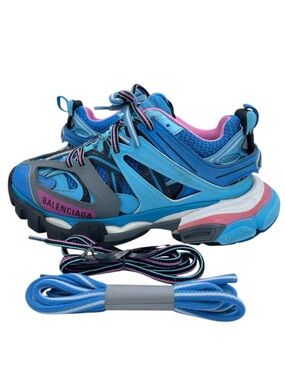 Balenciaga Tess Track Sneakers 35 Blue/Pink